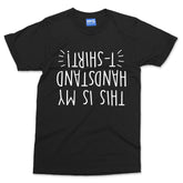 This My Handstand T-shirt Funny Gymnastics Gym Upside Down Flip Childs Gift Tee